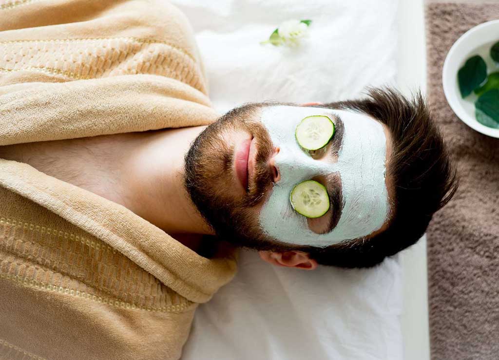 ماسک صورت برای آقایان با نخود ماسک صورت برای آقایان با نخود