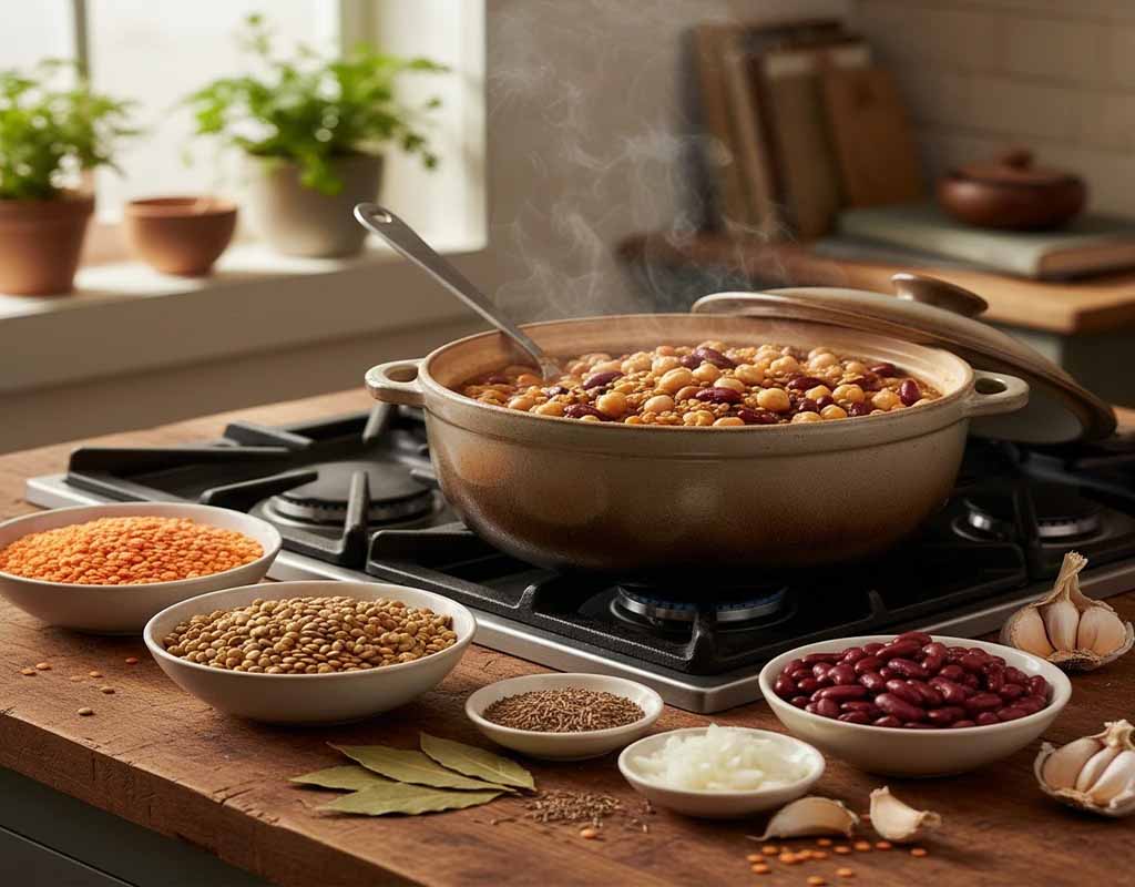 روش پخت صحیح حبوبات مختلف